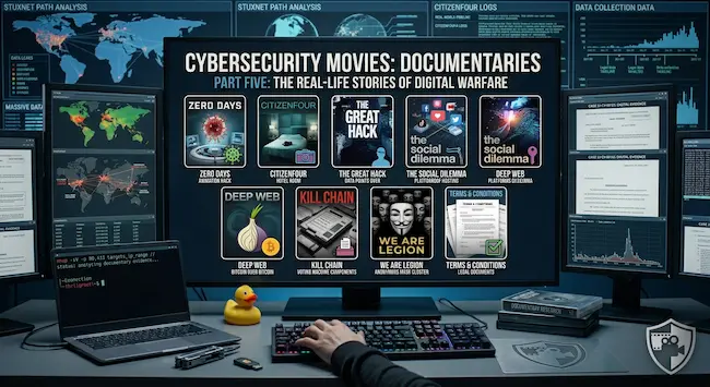 Películas sobre ciberseguridad: Documentales