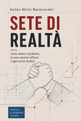 Copertina di Sete di realtà di Anton Minin Baranovskii